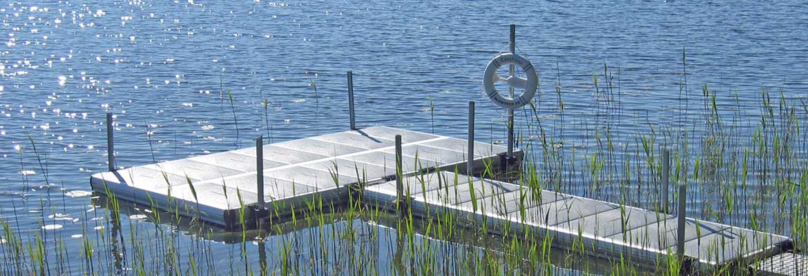 Brygge til bading-Easyfloat flåte